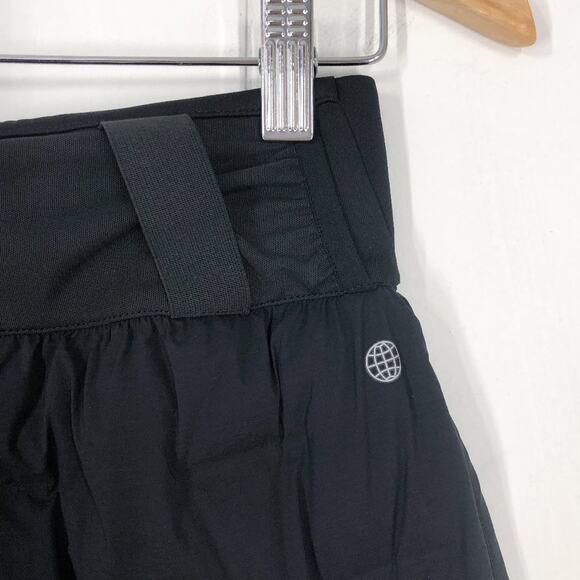 Adidas X-City Padded Running Short High Rise Drawstring Pockets 4" Size XS Black - Picture 7 of 15